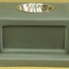 2 Door Square Plastic Lid with ashtray
