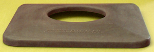 Concrete Garbage Can Flat Plastic Lid